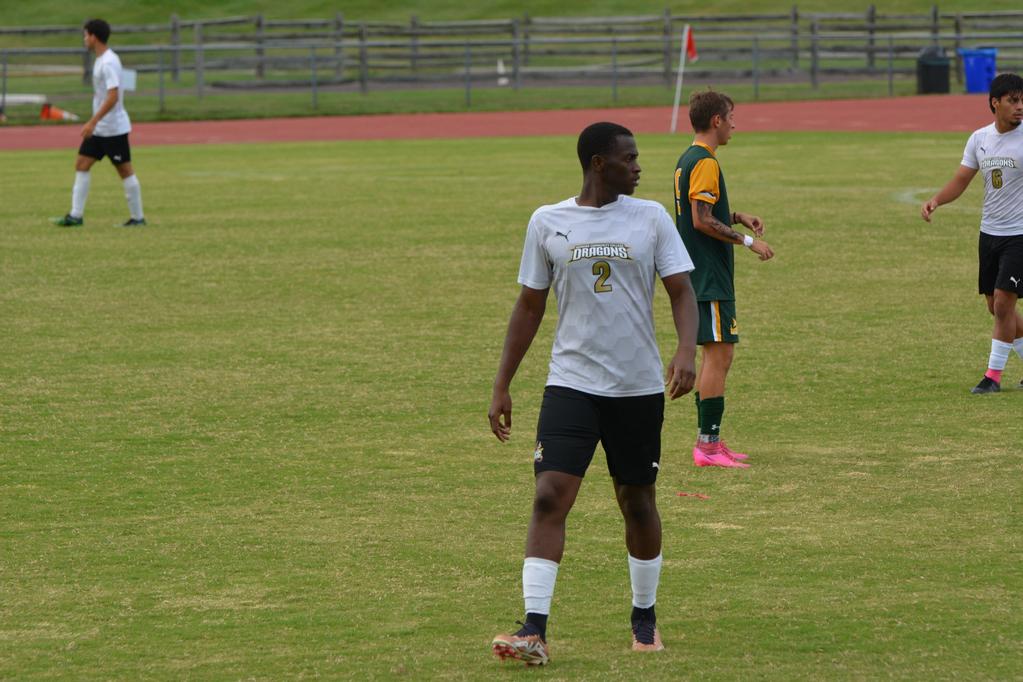 Founder Fousseiny Diallo on the soccer field
